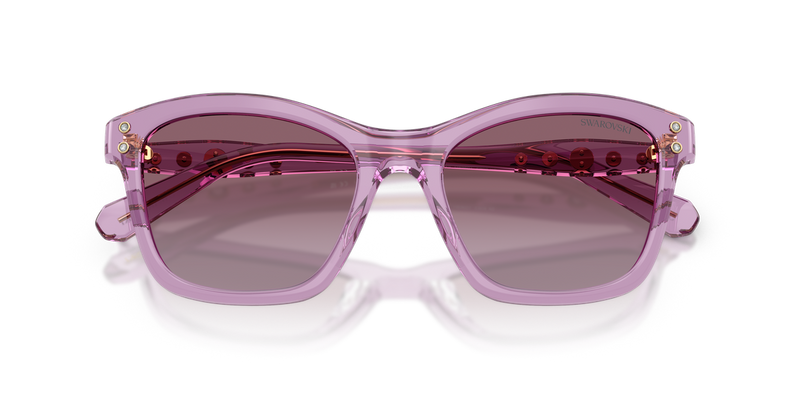 Swarovski SK6063 in Transparent Amethyst / Violet Gradient (10968H) - Alternate View