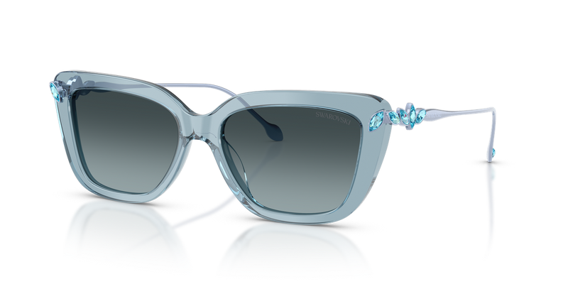 Swarovski SK6065U in Transparent Light Blue - Alternate View