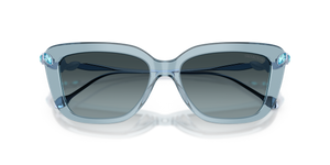 Transparent Light Blue / Blue Gradient Grey (1108V1)
