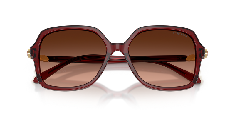 Swarovski SK6067 in Transparent Burgundy - Alternate View