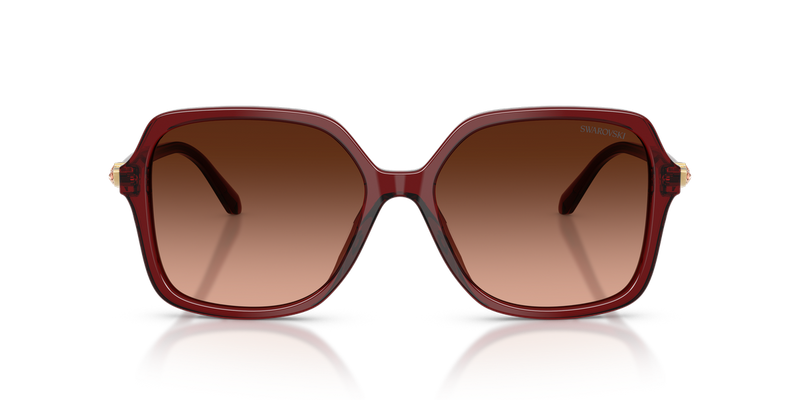Swarovski SK6067 in Transparent Burgundy - Alternate View