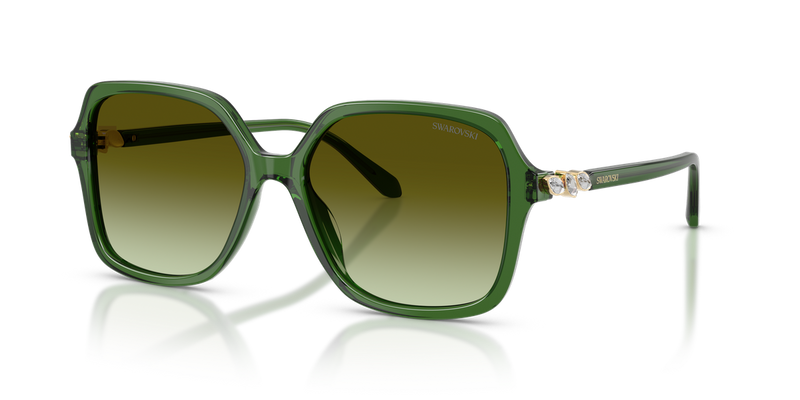 Swarovski SK6067 in Transparent Green - Alternate View