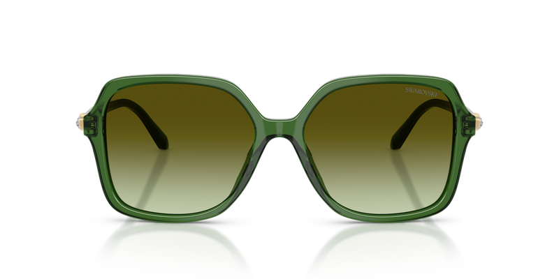 Swarovski SK6067 in Transparent Green - Alternate View