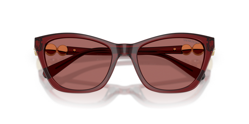 Swarovski SK6068U in Transparent Burgundy - Alternate View