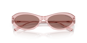 Transparent Pink / Light Brown (110573)