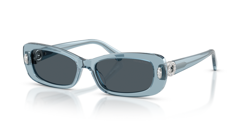 Swarovski SK6071U in Transparent Light Blue - Alternate View