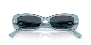 Transparent Light Blue / Dark Grey (110887)