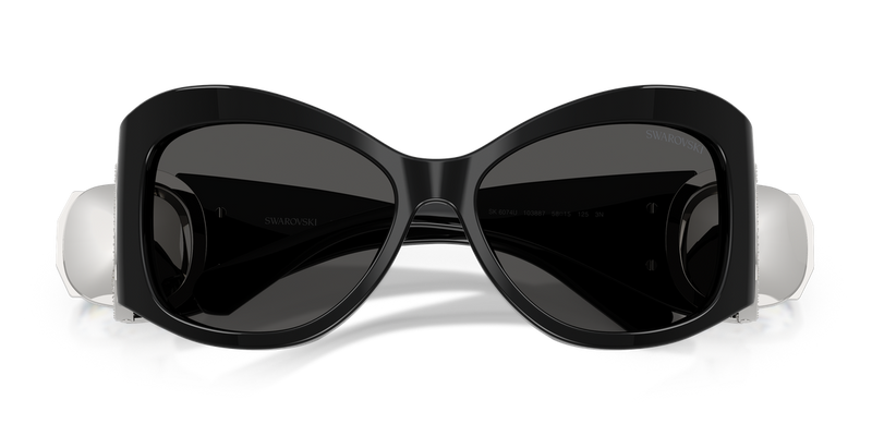 Swarovski SK6074U in Black - Side View