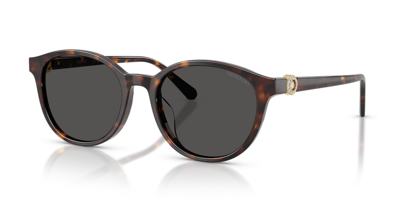 Swarovski SK6075D in Havana - Front View