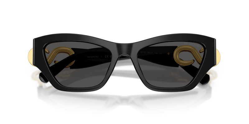 Swarovski SK6076U in Black - Side View