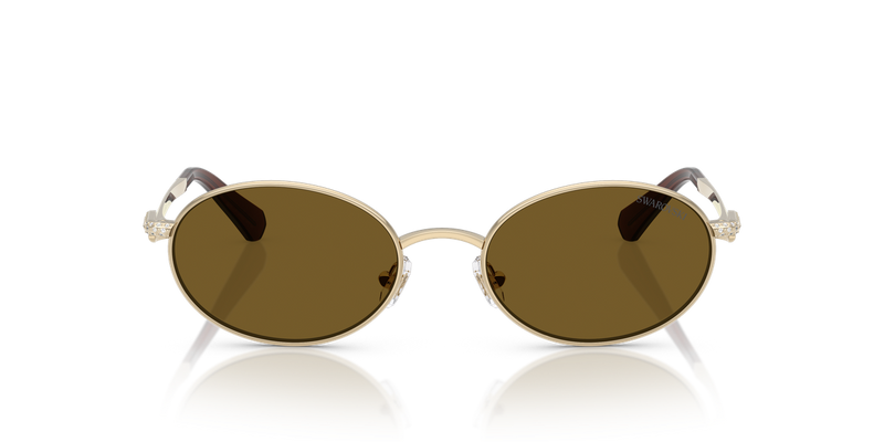 Swarovski SK7033 in Pale Gold / Light Brown (404673) - Alternate View