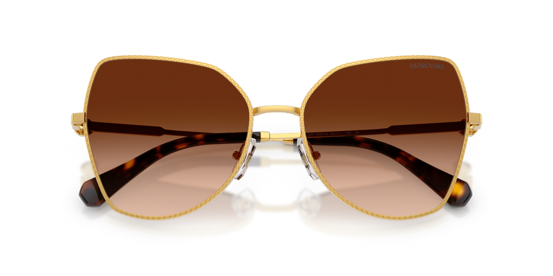 Swarovski SK7037 in Dark Gold / Gradient Brown (400774) - Alternate View