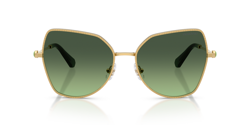 Swarovski SK7037 in Gold / Gradient Green (40172A) - Alternate View