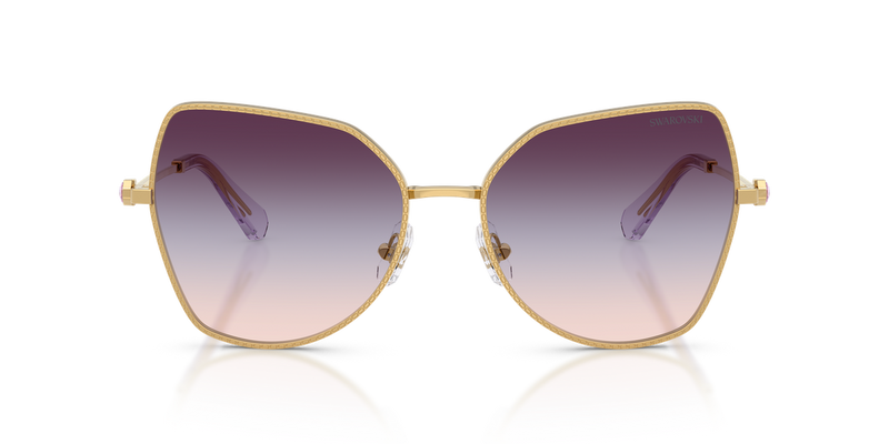 Swarovski SK7037 in Gold / Gradient Brown/Blue/Violet (4036U7) - Alternate View