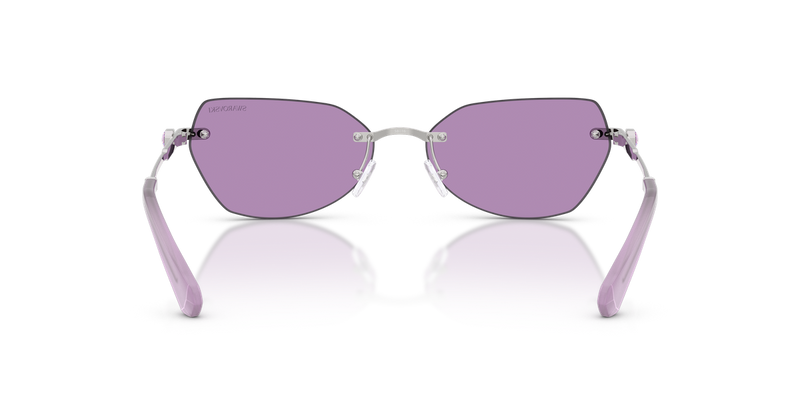 Swarovski SK7038 in Silver / Violet (400169) - Temple Detail