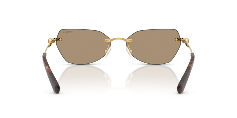 Swarovski SK7038 in Dark Gold / Dark Brown Mirror Rose Gold (40077J) - Alternate View