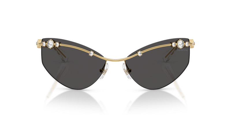 Swarovski SK7039 in Gold / Dark Grey (400487) - Alternate View