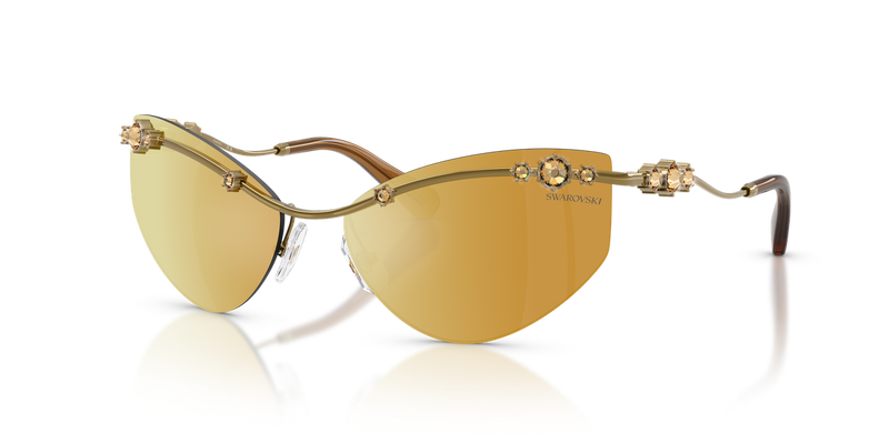 Swarovski SK7039 in Gold / Brown Mirror Gold (40427P) - Alternate View