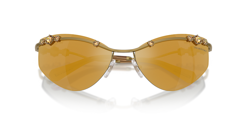 Swarovski SK7039 in Gold / Brown Mirror Gold (40427P) - Alternate View