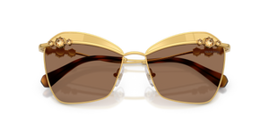 Yellow Gold / Brown Swarovski Gold (4007TO)
