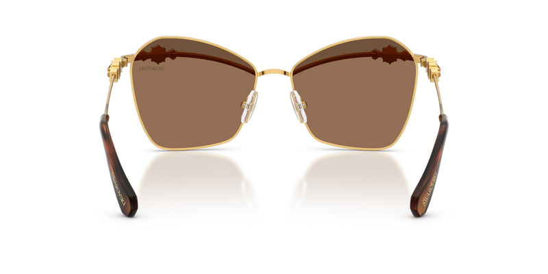 Swarovski SK7040 in Yellow Gold / Brown Swarovski Gold (4007TO) - Alternate View