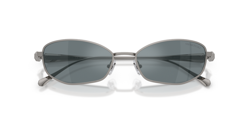 Swarovski SK7042 in Gunmetal / Grey Mirror Black (40096G) - Alternate View