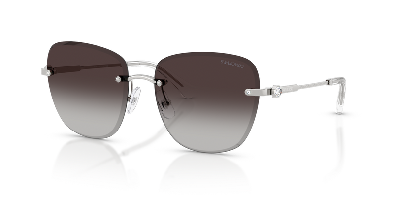 Swarovski SK7043 in Silver / Gradient Grey (40018G) - Front View