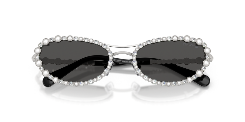 Swarovski SK7044 in Silver - Side View