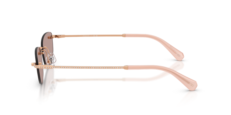 Swarovski SK7045D in Rose Gold / Light Purple Brown (40147N) - Alternate View