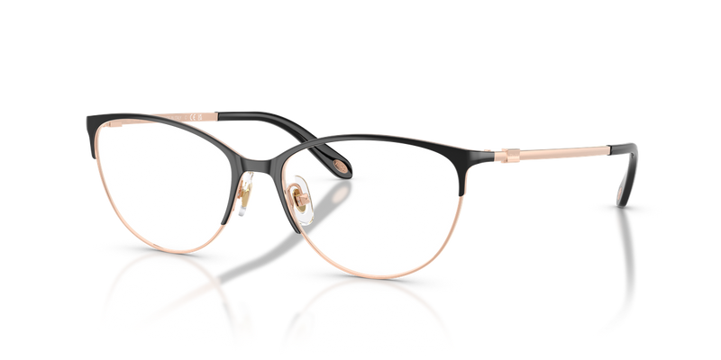 Tiffany TF1127 in Black & Rubedo / Demo Lens (6122) - Front View