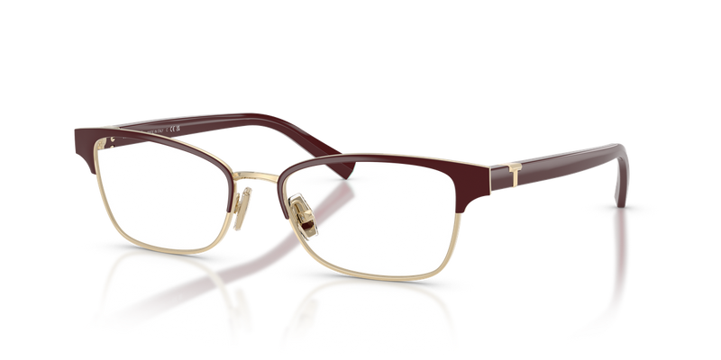Tiffany TF1168 in Burgundy On Pale Gold / Demo Lens (6185) - Alternate View