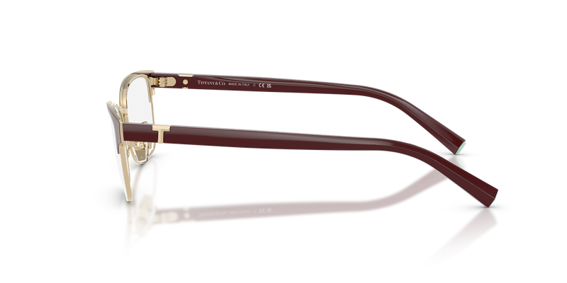 Tiffany TF1168 in Burgundy On Pale Gold / Demo Lens (6185) - Alternate View