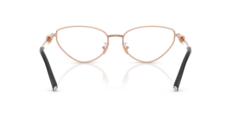 Tiffany TF1172B in Black On Rose Gold / Demo Lens (6162) - Alternate View