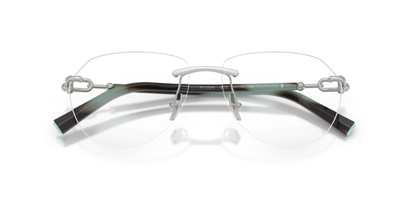 Tiffany TF1173K in Silver Gold Plated / Demo Lens (6213) - Side View