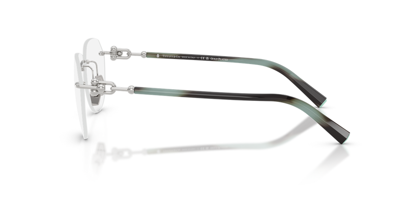 Tiffany TF1173K in Silver Gold Plated / Demo Lens (6213) - Back View