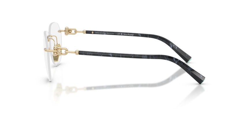 Tiffany TF1173K in Pale Gold Plated / Demo Lens (6220) - Alternate View