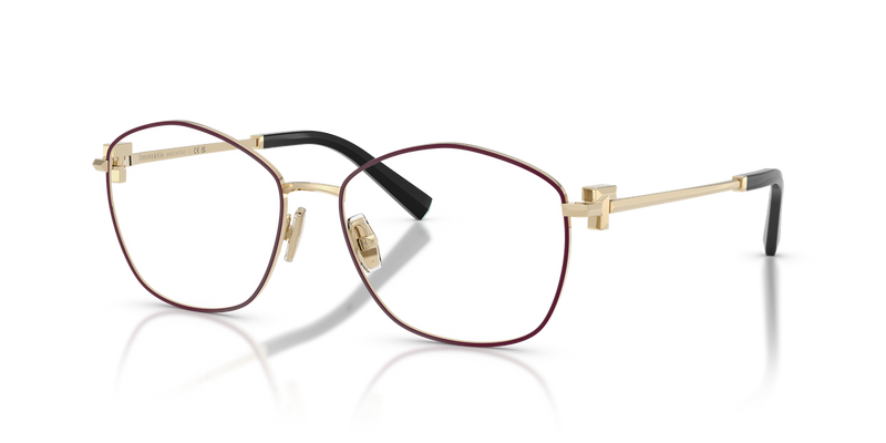 Tiffany TF1174 in Burgundy On Pale Gold / Demo Lens (6180) - Alternate View