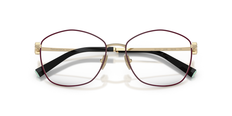 Tiffany TF1174 in Burgundy On Pale Gold / Demo Lens (6180) - Alternate View