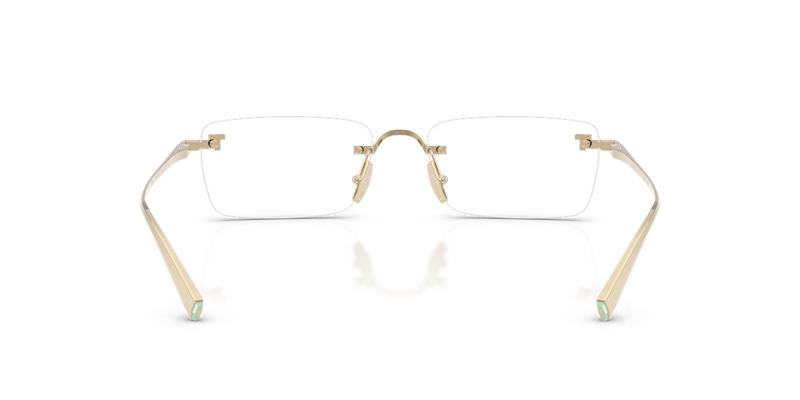 Tiffany TF1177KB in Pale Gold Plated / Demo Lens (6220) - Temple Detail