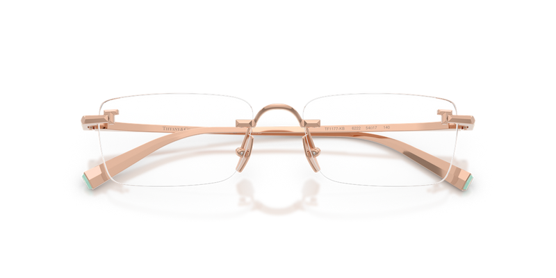 Tiffany TF1177KB in Rose Gold Plated / Demo Lens (6222) - Alternate View