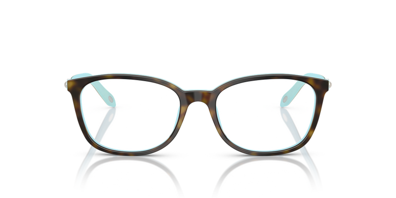 Tiffany TF2109HB in Havana On Tiffany Blue / Demo Lens (8134) - Alternate View