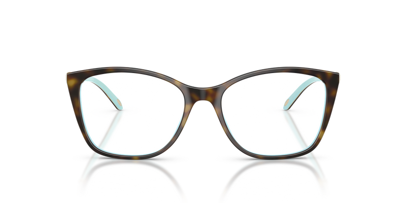 Tiffany TF2160B in Havana On Tiffany Blue / Demo Lens (8134) - Alternate View