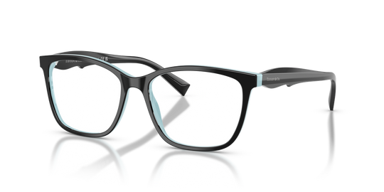 Tiffany TF2175 - Black On Tiffany Blue / Demo Lens (8055)