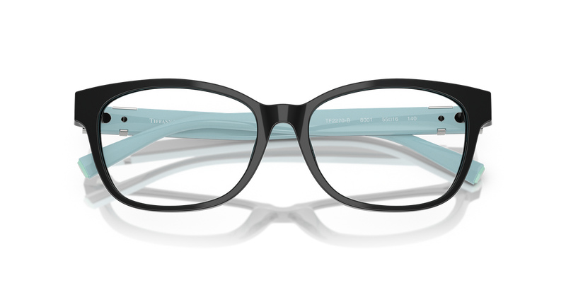 Tiffany TF2270B in Black / Demo Lens (8001) - Alternate View