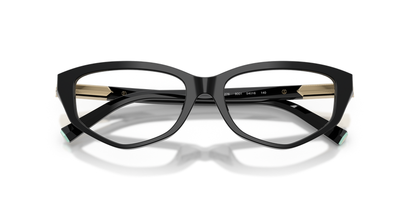 Tiffany TF2276 in Black / Demo Lens (8001) - Side View