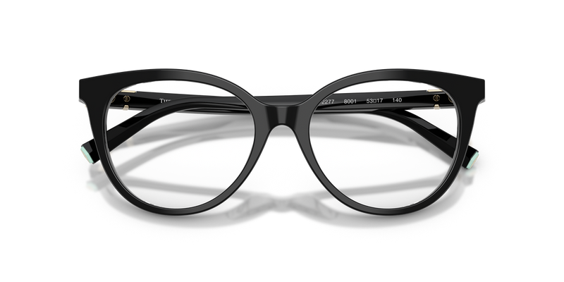 Tiffany TF2277 in Black / Demo Lens (8001) - Side View
