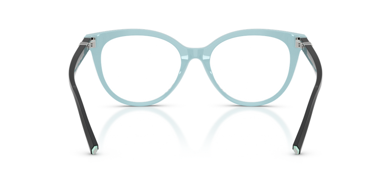 Tiffany TF2277 in Black On Tiffany Blue / Demo Lens (8055) - Alternate View