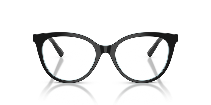 Tiffany TF2277 in Black On Tiffany Blue / Demo Lens (8055) - Alternate View