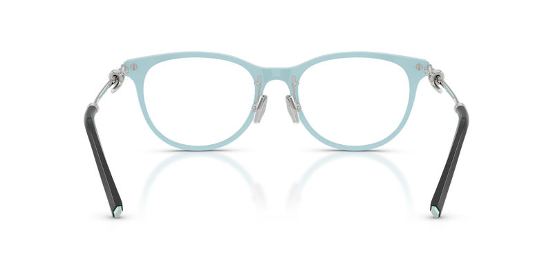 Tiffany TF2279D in Black On Tiffany Blue / Demo Lens (8055) - Alternate View