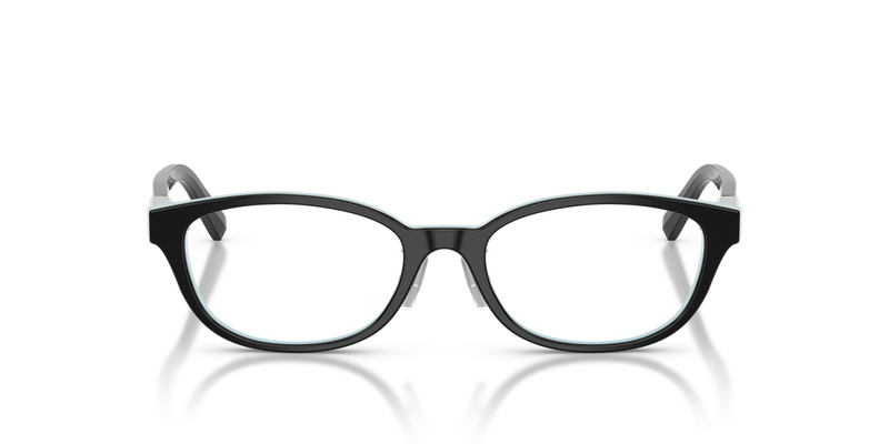 Tiffany TF2280D in Black On Tiffany Blue / Demo Lens (8055) - Alternate View